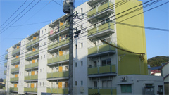 クリックで拡大 雇用促進住宅日野宿舎(外壁改修工事設計・監理)
